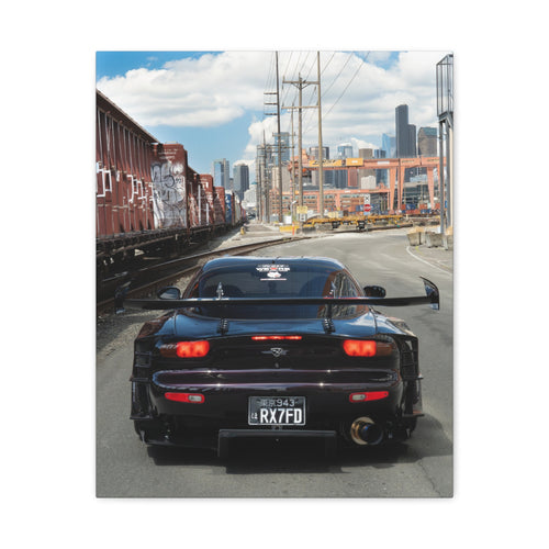 City Scape | Car Canvas
